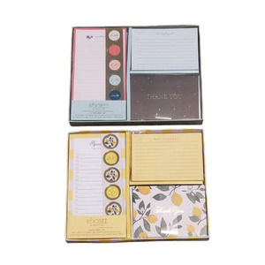 Roobee by Mara Mi Thank You Stationary Paper and Envelopes Sets Lot of 2 NEW